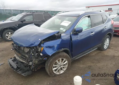 2017 Nissan Rogue Sv из США, поврежденный, VIN 5N1AT2MV1HC877289